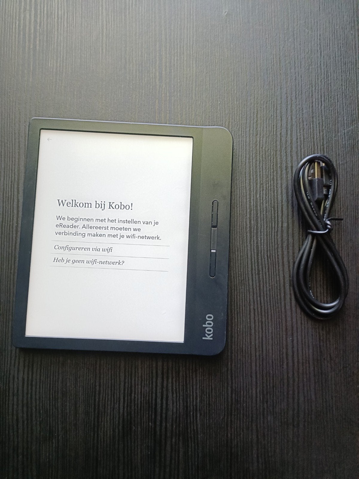 Kobo Libra ereader - met oplader!, Wi-Fi, Gebruikt, KOBO, 7 inch