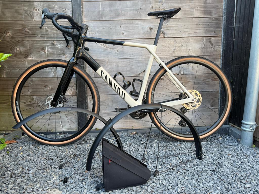 Canyon Grail CF SL 7 maat L Gravelbike met veel accessoires, Fietsen en Brommers, Fietsen | Racefietsen, 28 inch, Carbon, Heren