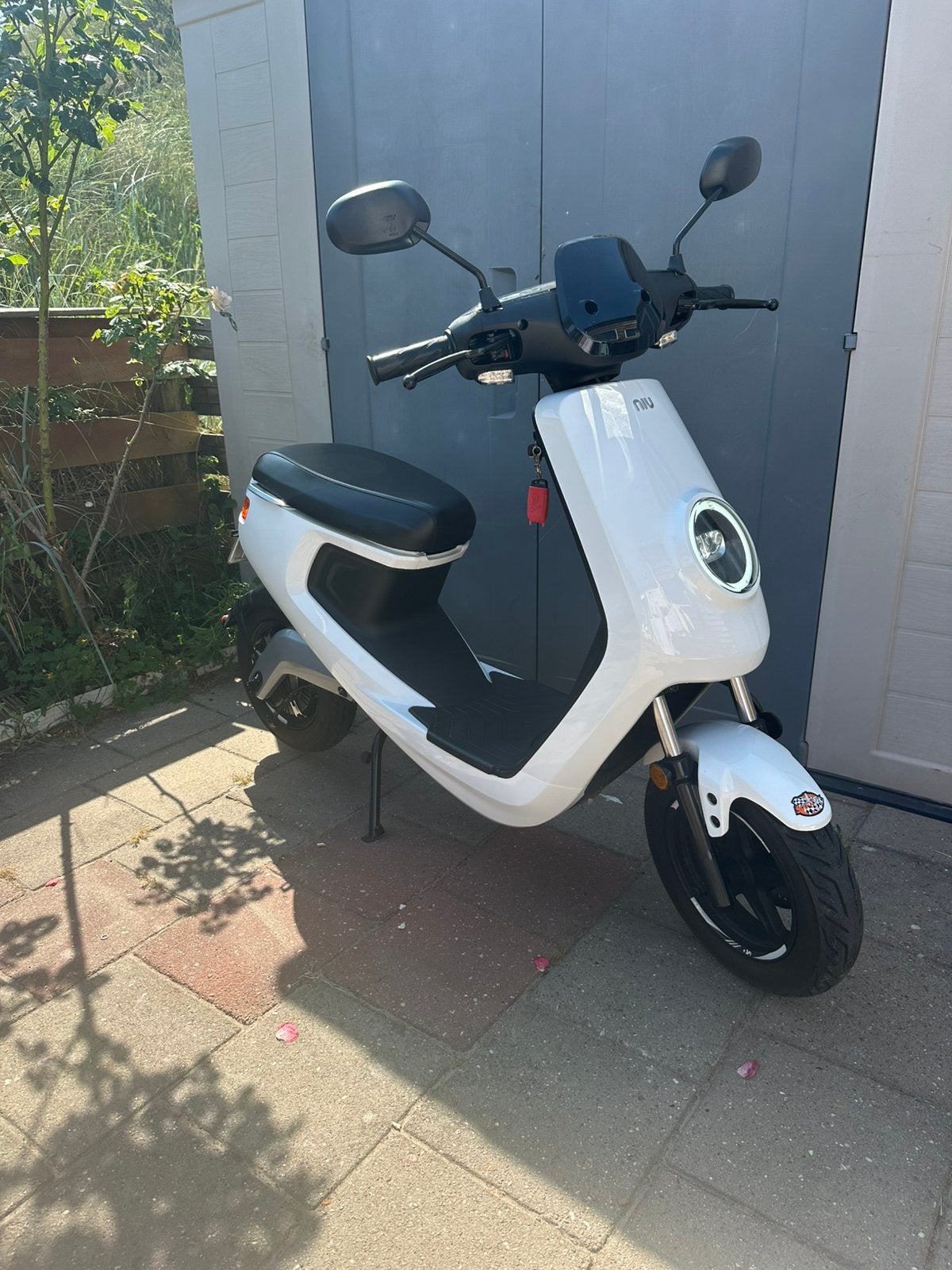 NIU MQI + long range bijna nieuw, Ophalen, Zo goed als nieuw, Elektrisch, Overige merken