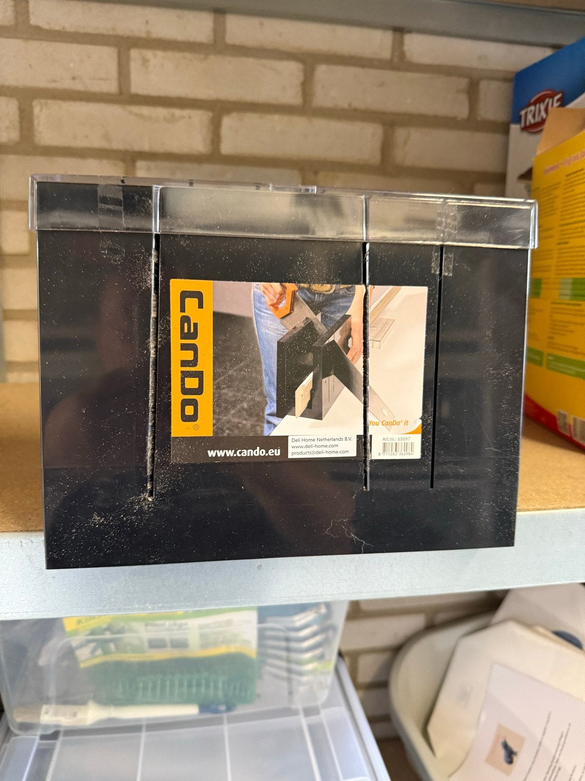 Cando plintenverstekbak - Perfect voor nauwkeurige zaagsnede, Ophalen of Verzenden, Zo goed als nieuw, Overige typen, Overige merken