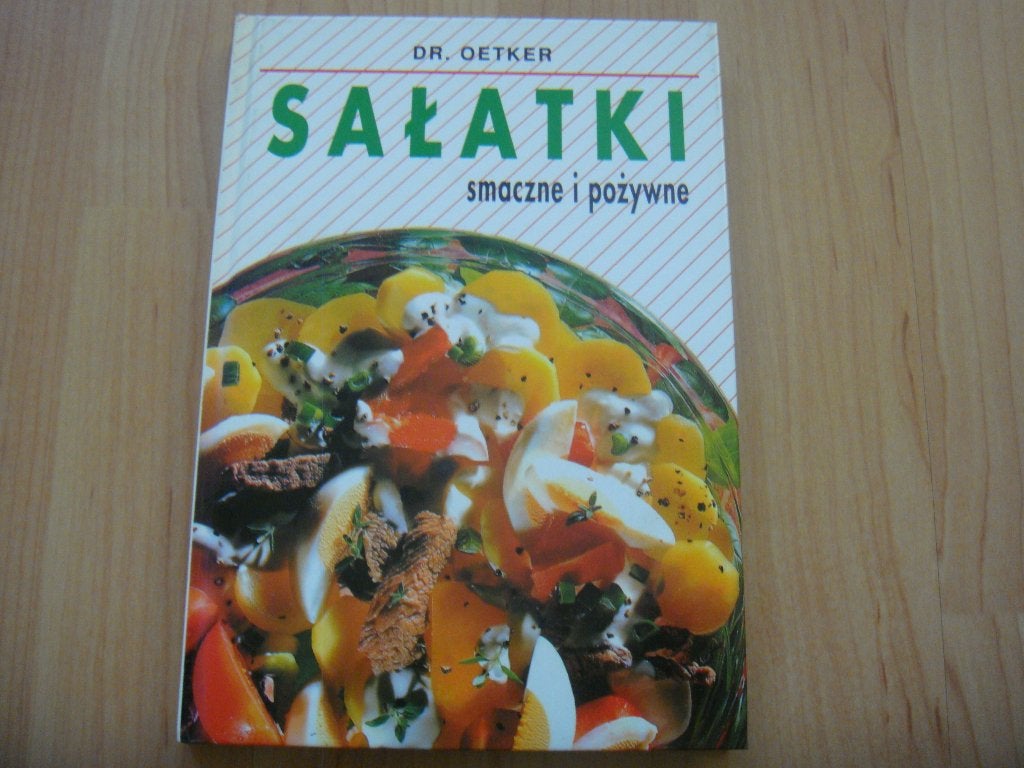 Poslkie ksiazki. Poolse boeken DR. OETKER SALATKI, Ophalen of Verzenden, Zo goed als nieuw