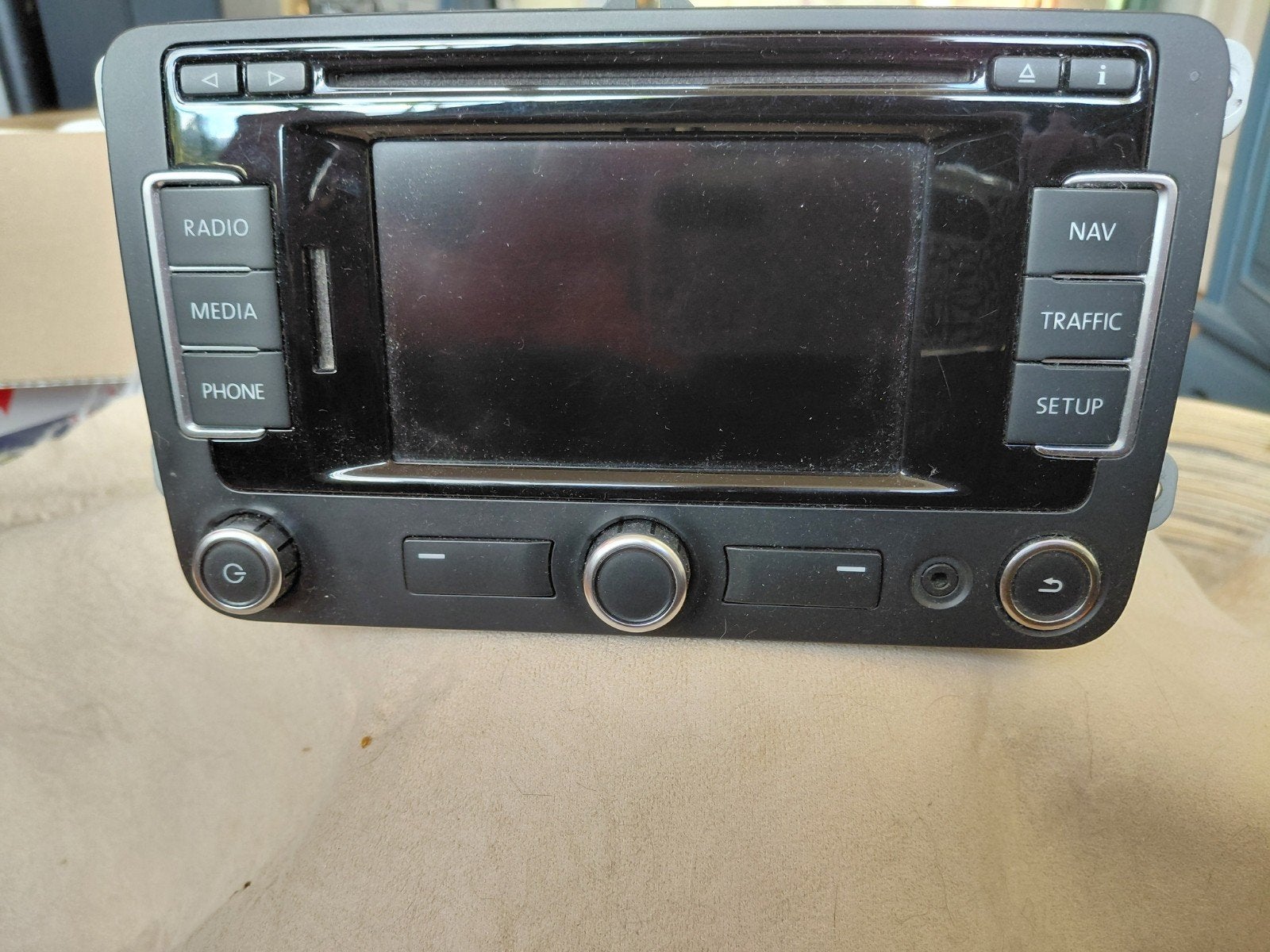 Volkswagen RNS 315 Navigatie Radio Media Systeem, Ophalen, Gebruikt