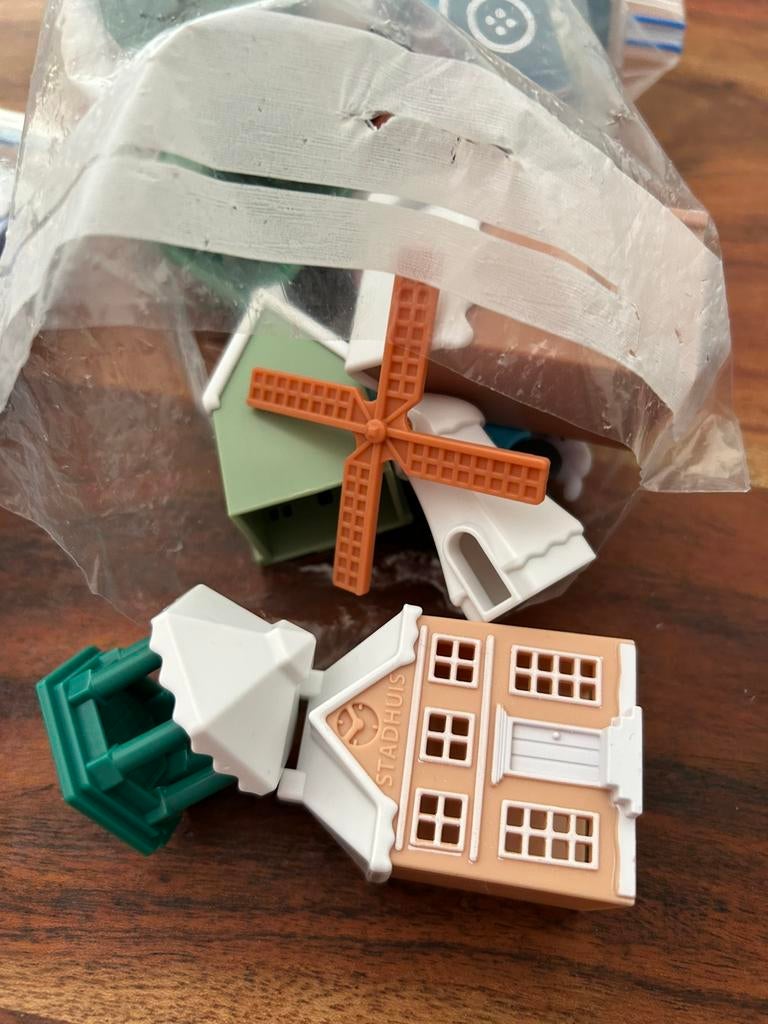 Albert Hein kersthuisjes, Ophalen of Verzenden, Zo goed als nieuw, Poppenhuis