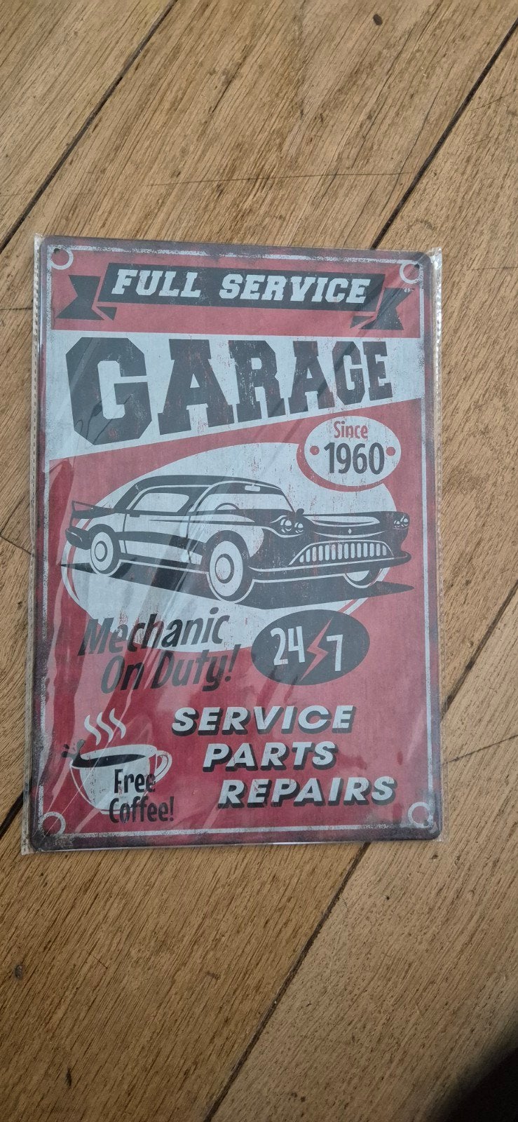 Collector's reclamebord oldtimer, Ophalen of Verzenden, Nieuw
