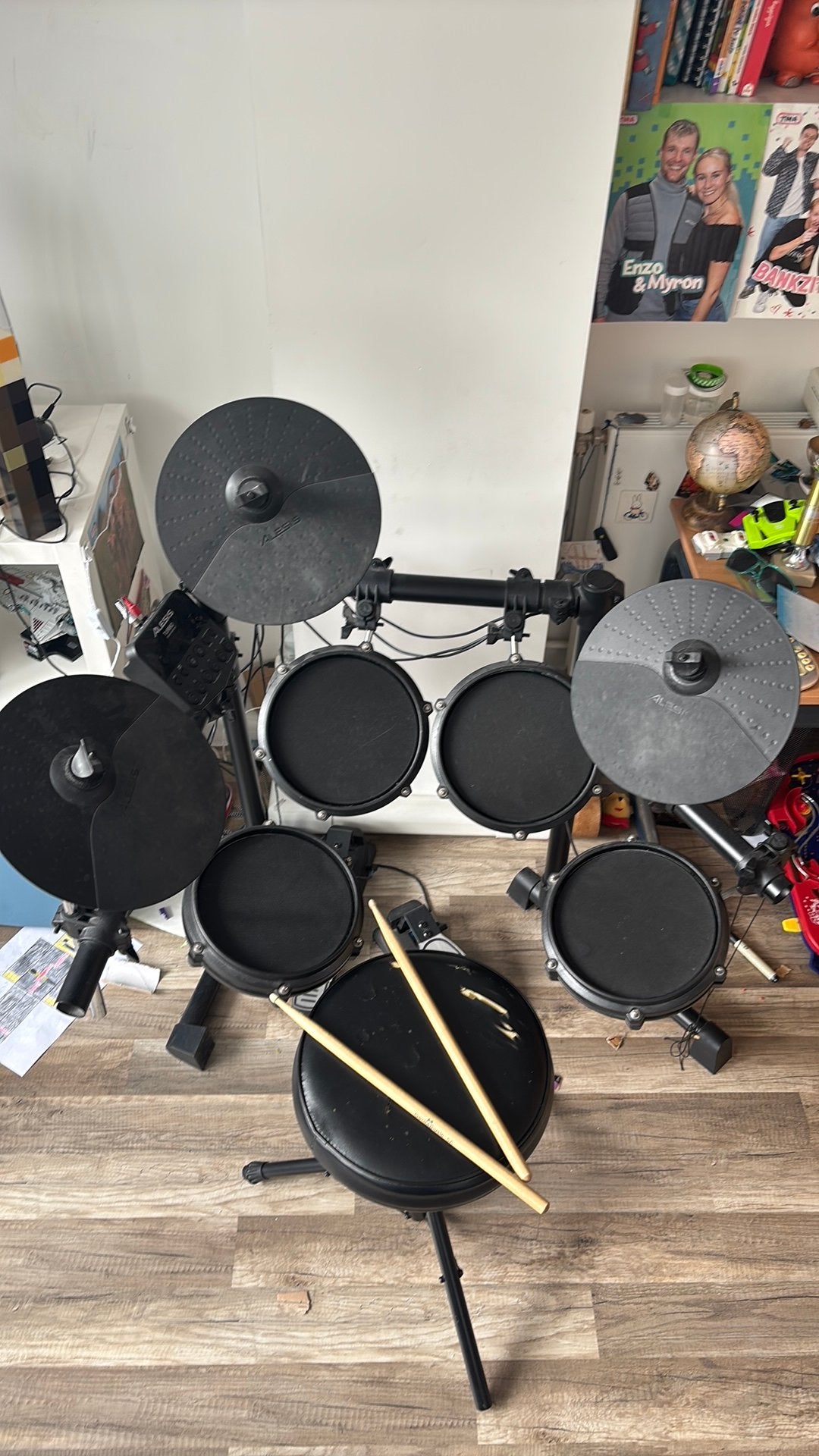Elektrisch drumstel, Muziek en Instrumenten, Ophalen, Zo goed als nieuw, Overige merken