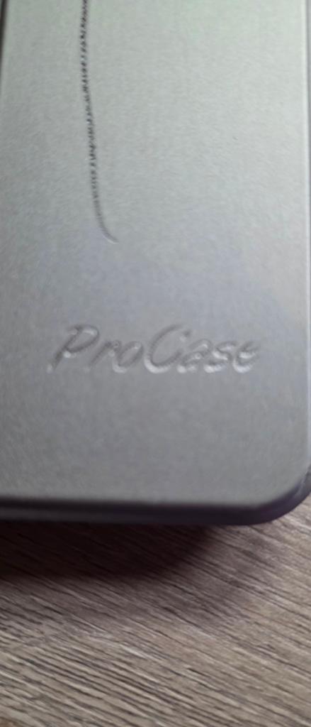 ProCase hoes voor tablet - Goudkleurig, Ophalen of Verzenden, Zo goed als nieuw, Bescherming voor- en achterkant, ProCase