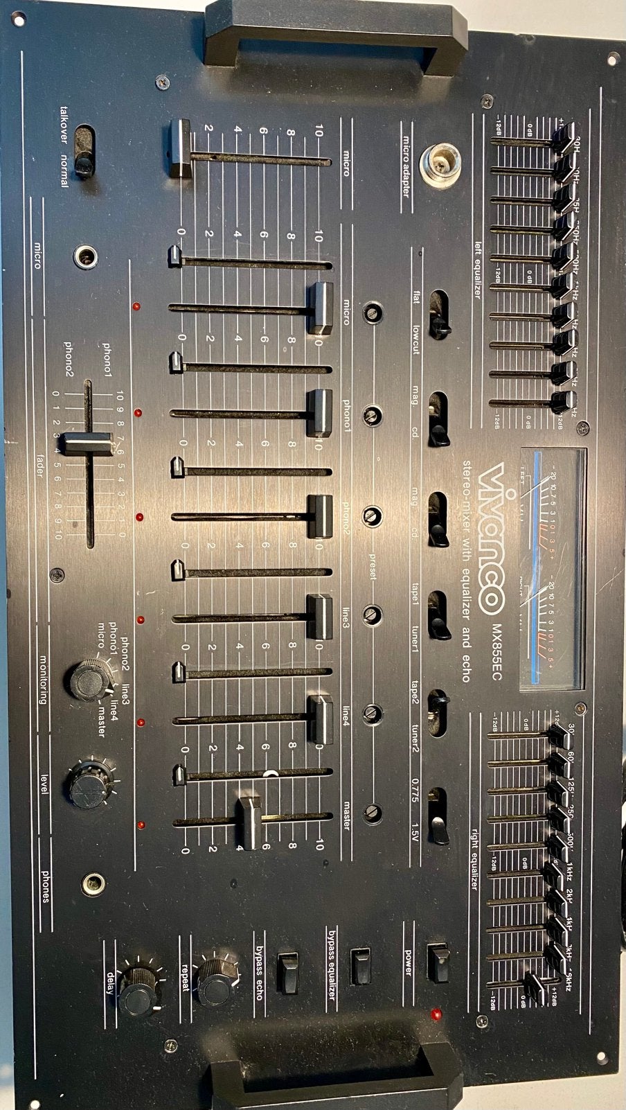 Prima Vivanco mengpaneel MX-855EC, Ophalen, Zo goed als nieuw, 5 tot 10 kanalen