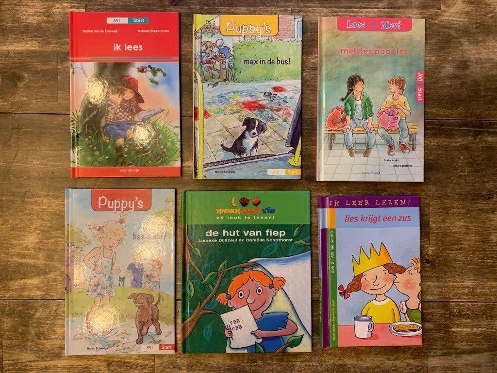 12 leesboekjes leren lezen groep 3 avi start avi M3, Boeken, Ophalen, Gelezen, Fictie algemeen