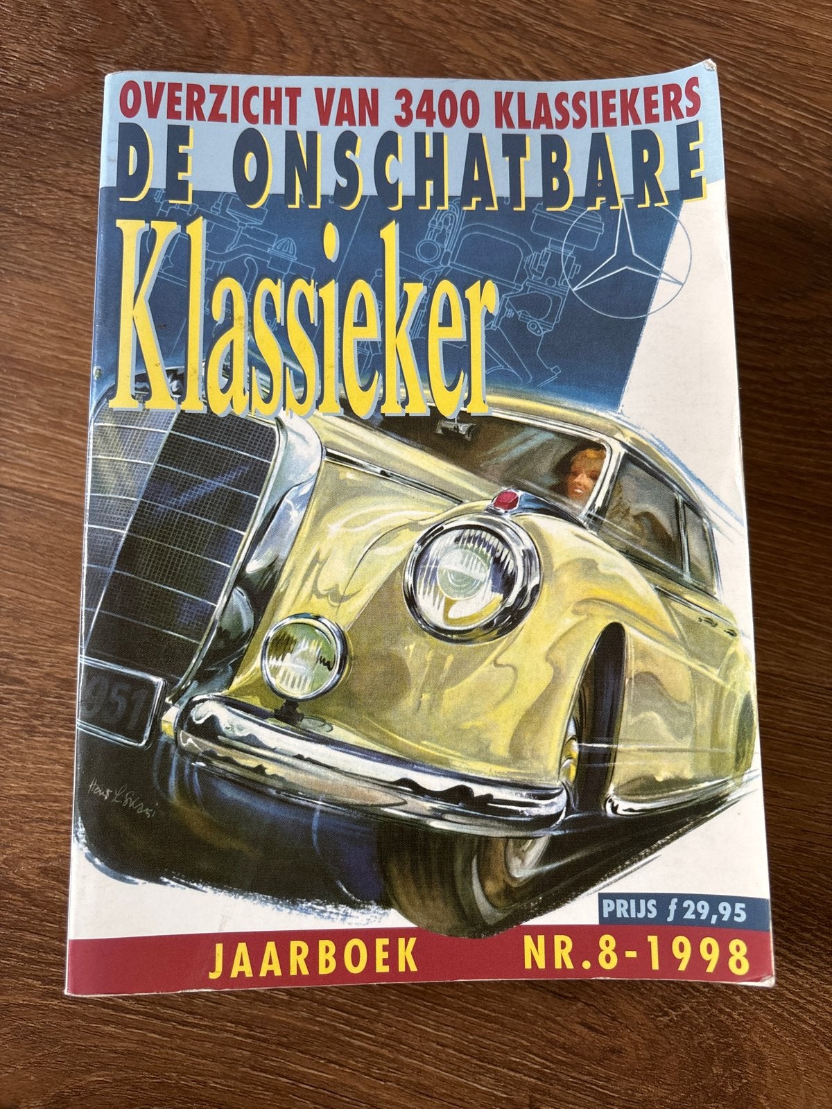 De Onschatbare Klassieker Jaarboek Nr. 8 - 1998, Boeken, Auto's | Boeken, Ophalen of Verzenden, Gelezen, Algemeen