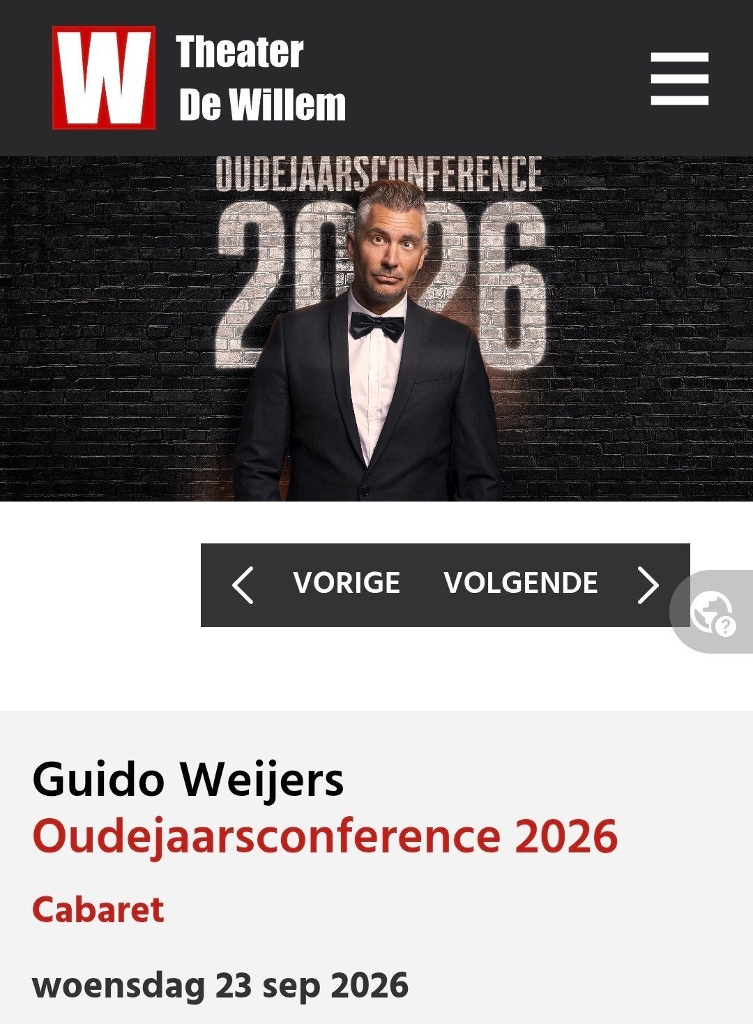 Guido Weijers in Papendrecht, Twee personen, September