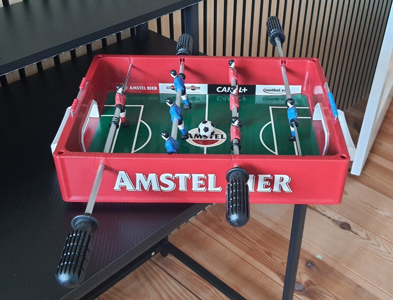 Amstel Bierkrat Voetbalspel - Nieuwstaat Promotieartikel, Ophalen of Verzenden, Zo goed als nieuw