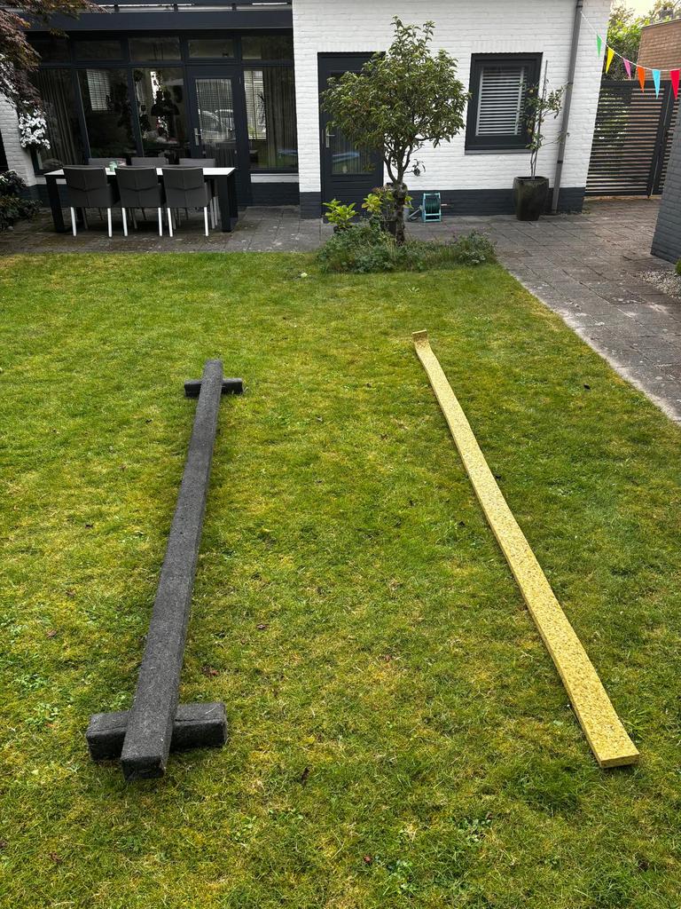 Mat en balk, Sport en Fitness, Turnen, Maat 36 t/m 42, Ophalen, Gebruikt, Materiaal