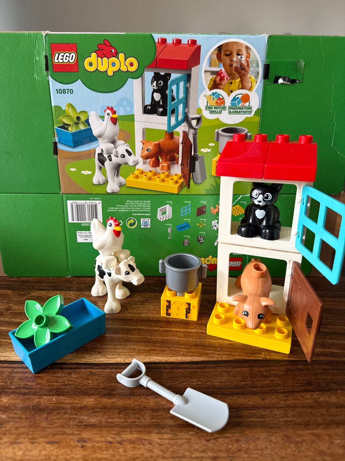 LEGO Duplo 10870 Boerderijdieren, Ophalen of Verzenden, Gebruikt
