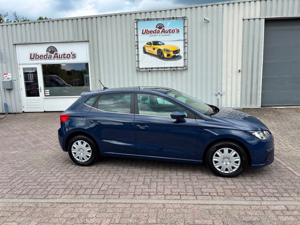 Seat Ibiza 1.6 TDI Style Business Intense NL AUTO KM 248713, Auto's, Seat, Voorwielaandrijving, Stof, Euro 6, Blauw