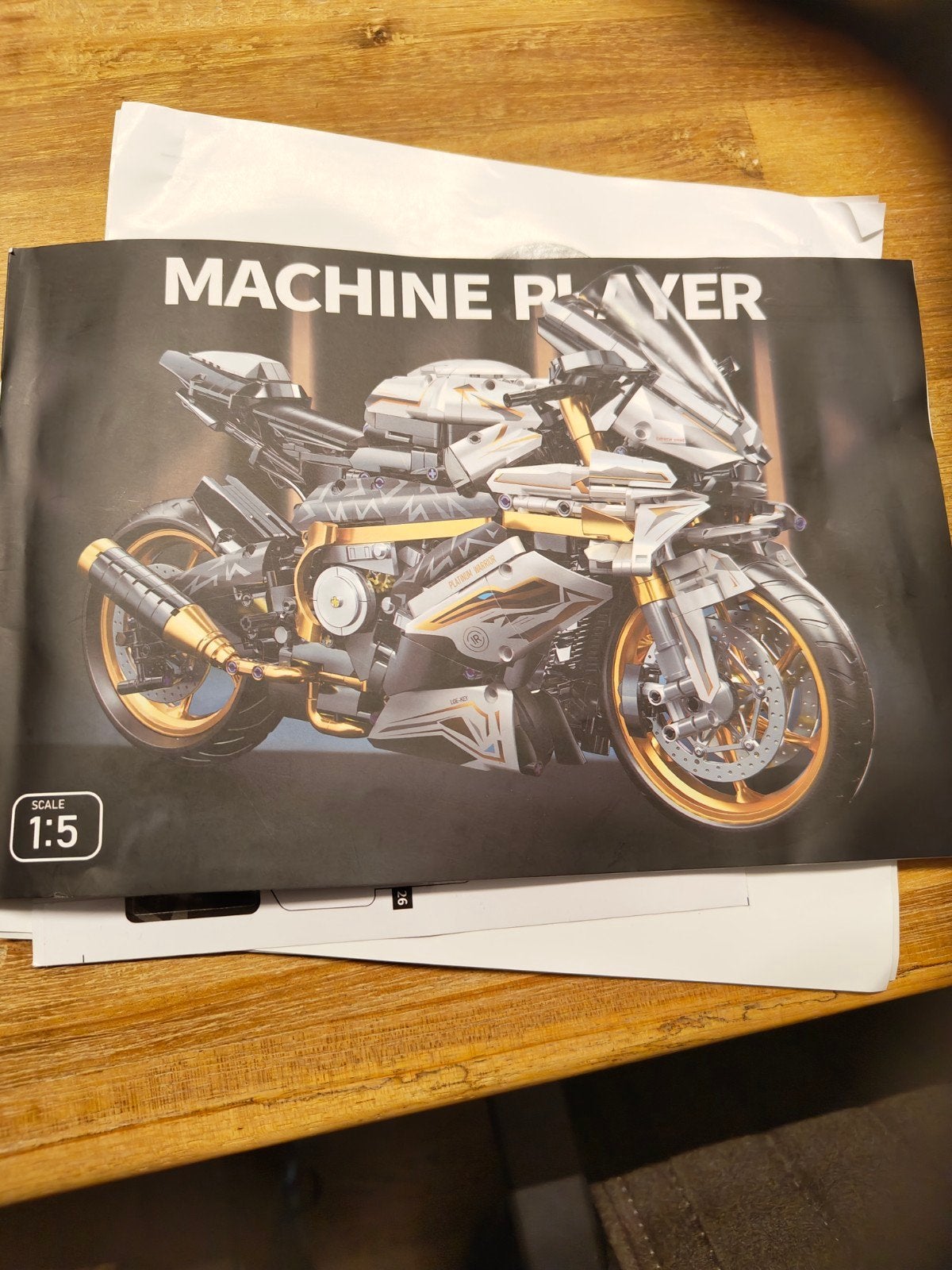 Foto 2 van Lego Technic Motorfiets - Bouwpakket