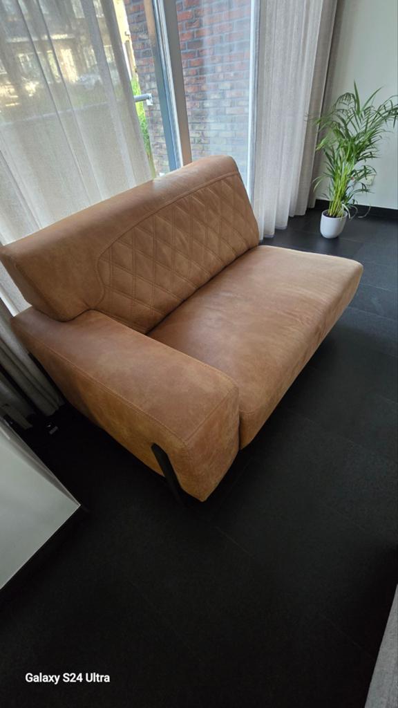 Comfortabele tweepersoons bank - Zo goed als nieuw, 150 tot 200 cm, Tweepersoons, 75 tot 100 cm, Ophalen of Verzenden