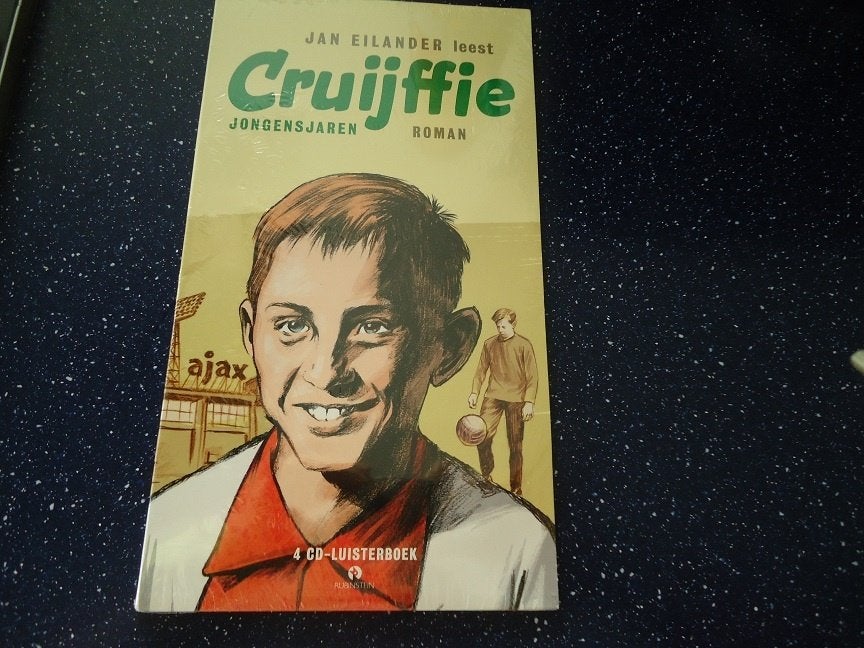 luisterboek ,, cruijffie jongensjaren , nw 4 cd boek , roman, Ophalen of Verzenden, Jan eilander, Cd, Volwassene