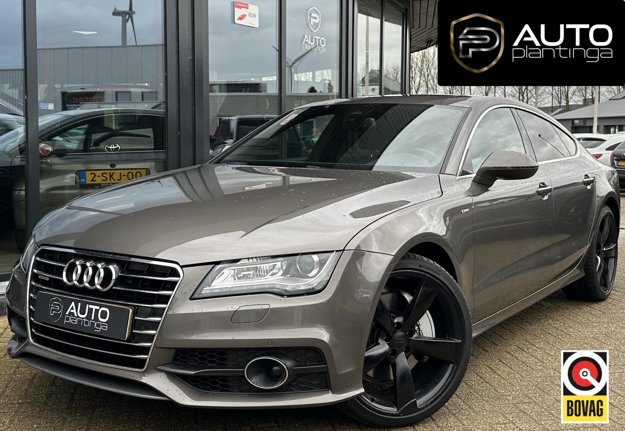 Audi A7 Sportback 3.0 TFSI quattro Pro Line S 310PK | BOMVOL, Auto's, Euro 5, Gebruikt, Zwart, 2995 cc