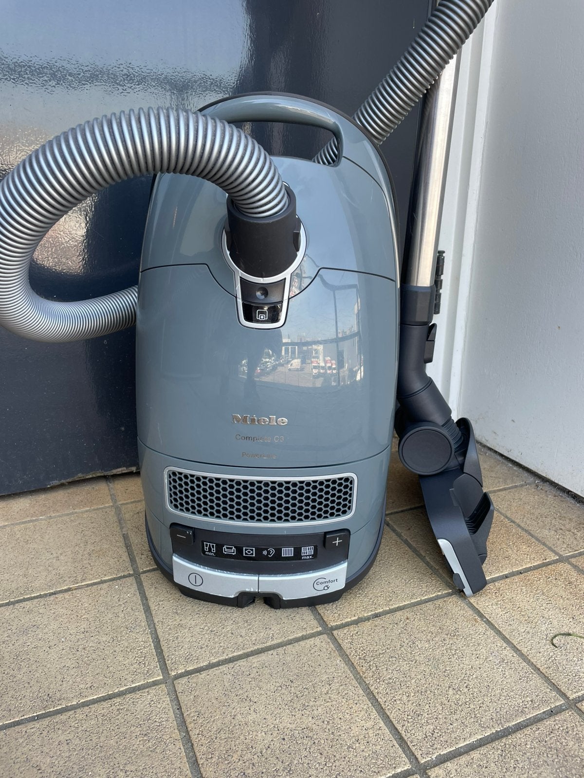 Miele Complete C3 Powerline Stofzuiger, Witgoed en Apparatuur, Miele, Stille werking, Ophalen, Stofzak