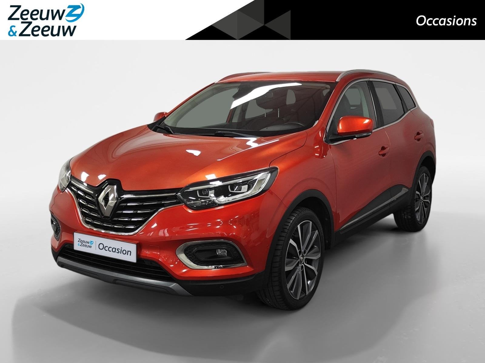 Renault Kadjar 1.3 TCe Intens NAVI AIRCO CAMERA CRUISE CONRO, Auto's, Gebruikt, Euro 6, 4 cilinders, Leder en Stof