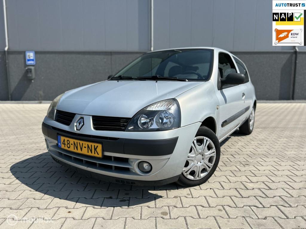 Renault Clio 1.2-16V Authentique Basis/NAP/APK/, Auto's, Renault, Bedrijf, Te koop, Clio, ABS, Airbags, Alarm, Boordcomputer, Centrale vergrendeling