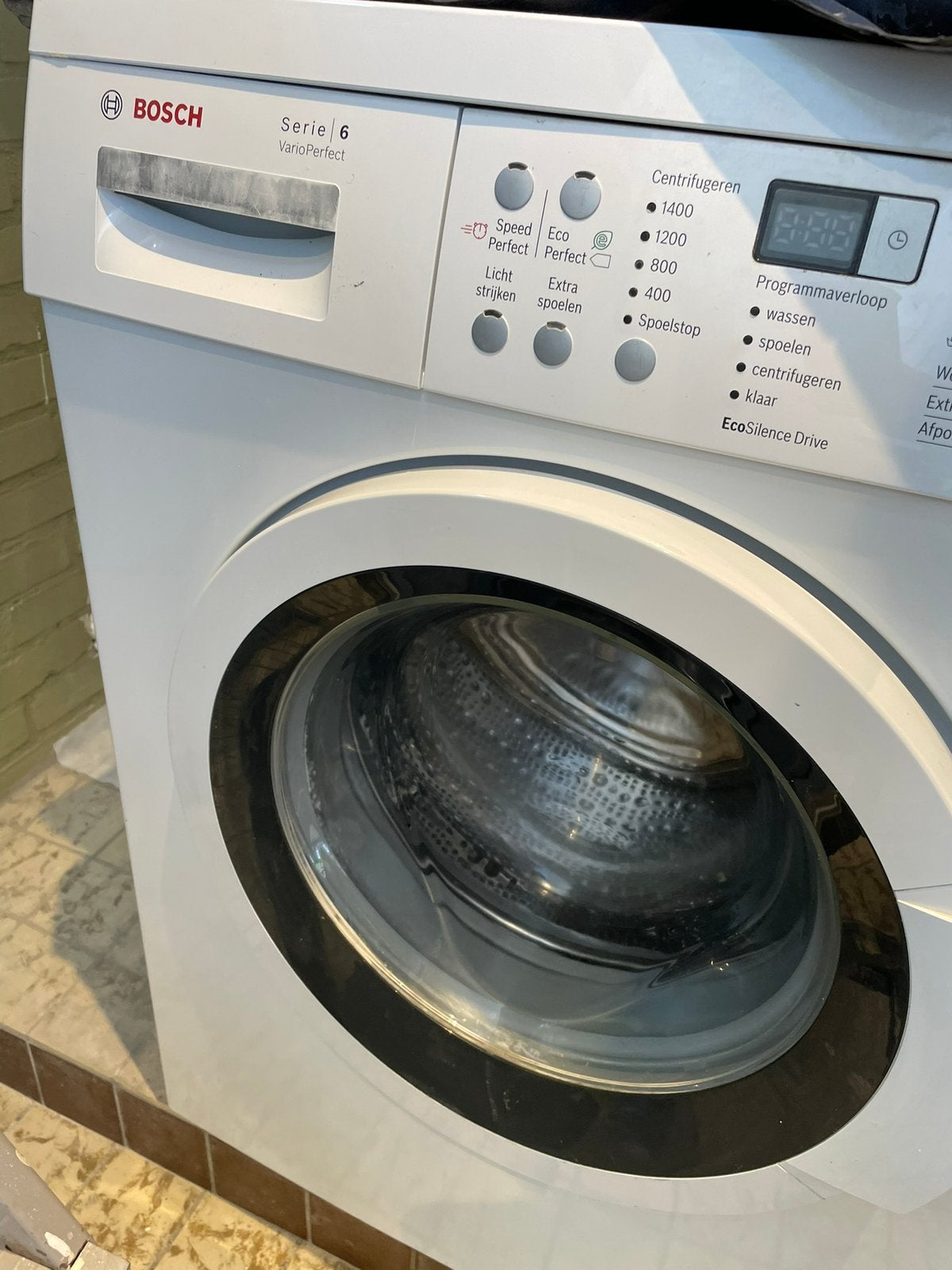 Wasmachine Bosch Serie 6 A+++, Witgoed en Apparatuur, Ophalen, Gebruikt, 1200 tot 1600 toeren, 6 tot 8 kg