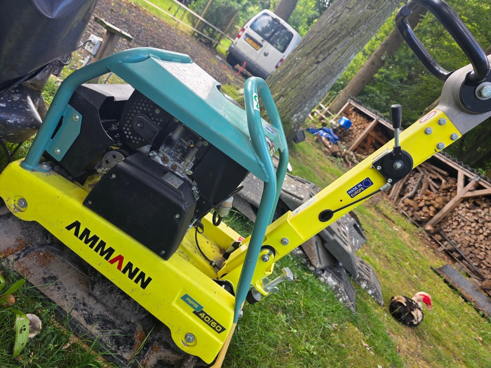 Ammann APR 40/60 Trilplaat - 20 draai uren, Ophalen