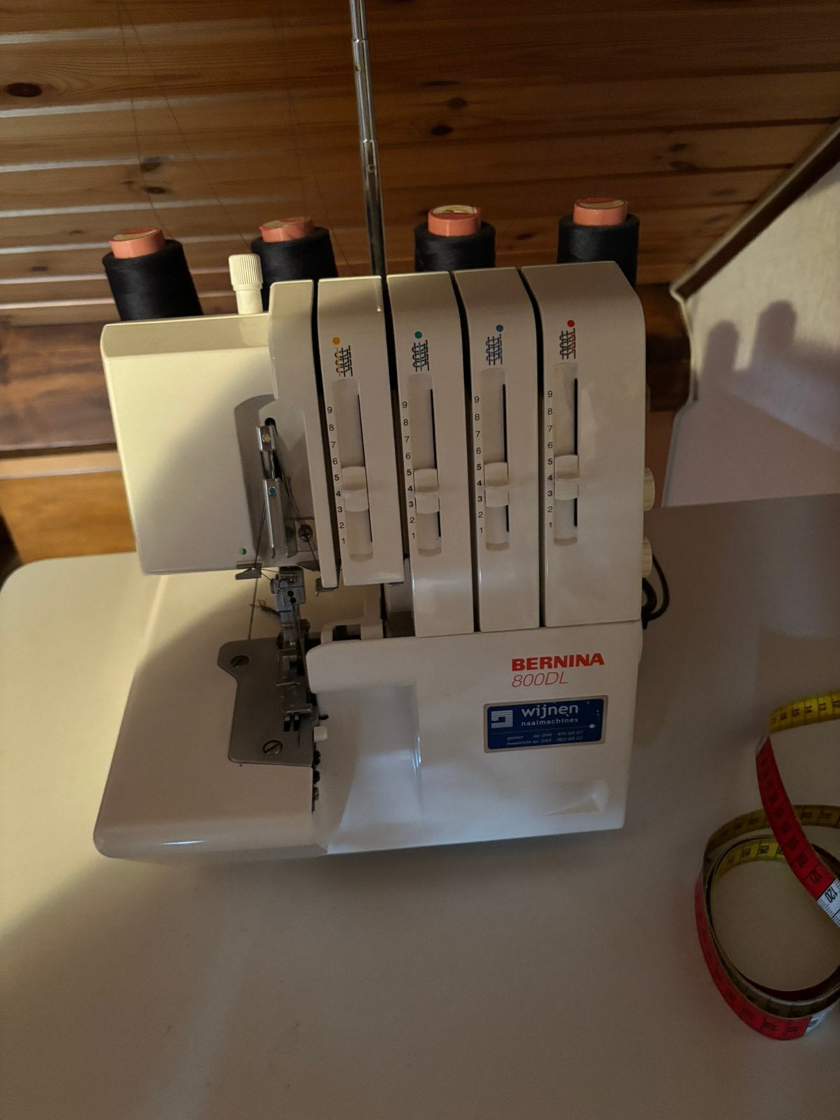 Lockmachine, Hobby en Vrije tijd, Naaimachines en Toebehoren, Ophalen, Zo goed als nieuw, Lockmachine, Overige merken
