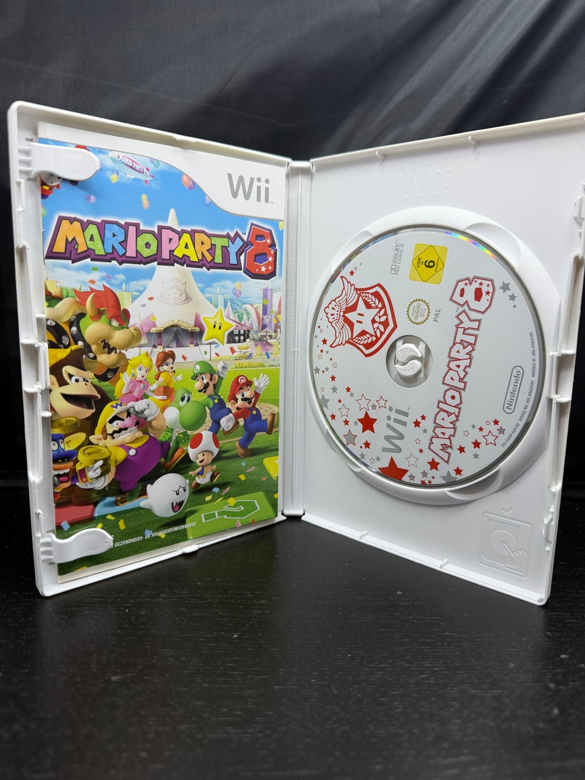 Mario Party 8 - Nintendo Wii (PAL), Spelcomputers en Games, Gebruikt, G, Overige genres, Eén computer