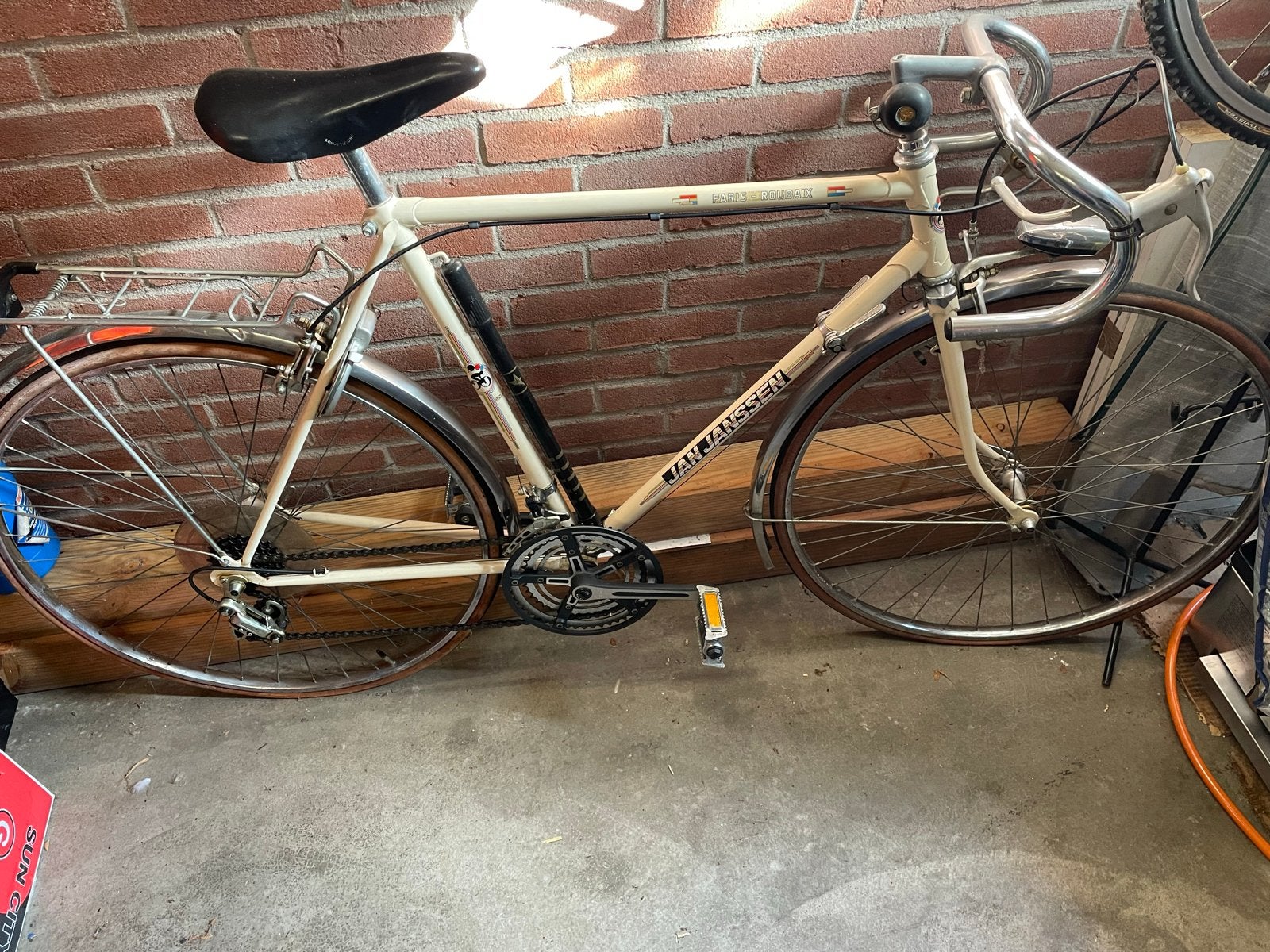 Jan Janssen racefiets - Klassieke racefiets, Fietsen en Brommers, Overige merken, 28 inch, Gebruikt, 10 tot 15 versnellingen