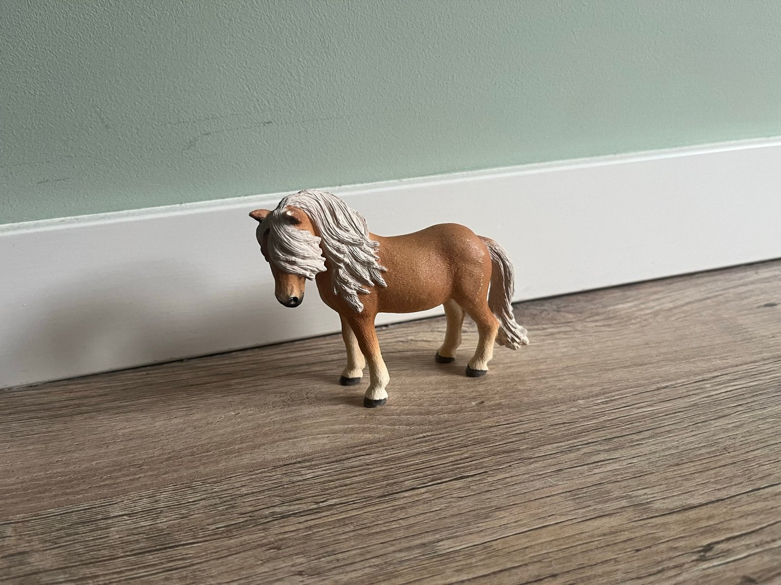 Schleich paardje - Haflinger merrie, Ophalen of Verzenden, Zo goed als nieuw