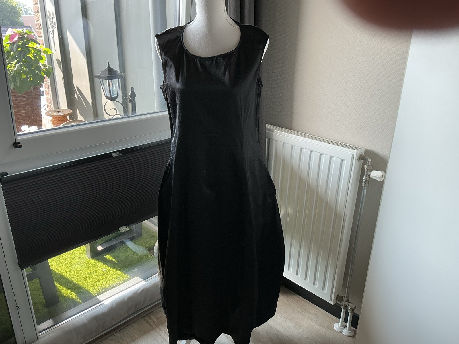 Rundholz jurk en jasje set - Maat L, Kleding | Dames, Ophalen, Zo goed als nieuw, Maat 42/44 (L), Zwart