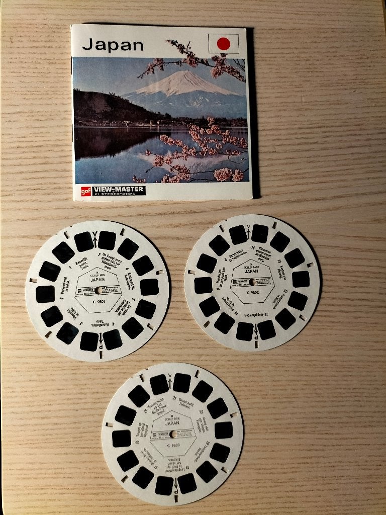 Viewmaster Japan - C 980, Ophalen of Verzenden, Gebruikt