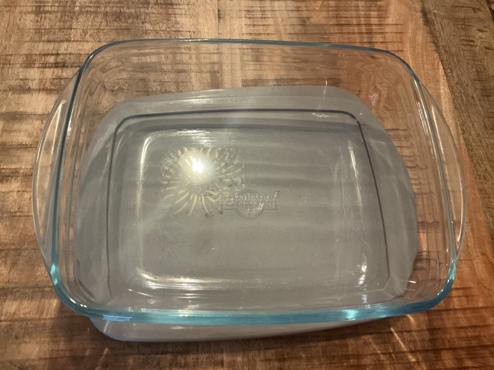 Ovenschaal, Huis en Inrichting, Keuken | Keukenbenodigdheden, Overige typen, Ophalen of Verzenden, Gebruikt, Glas