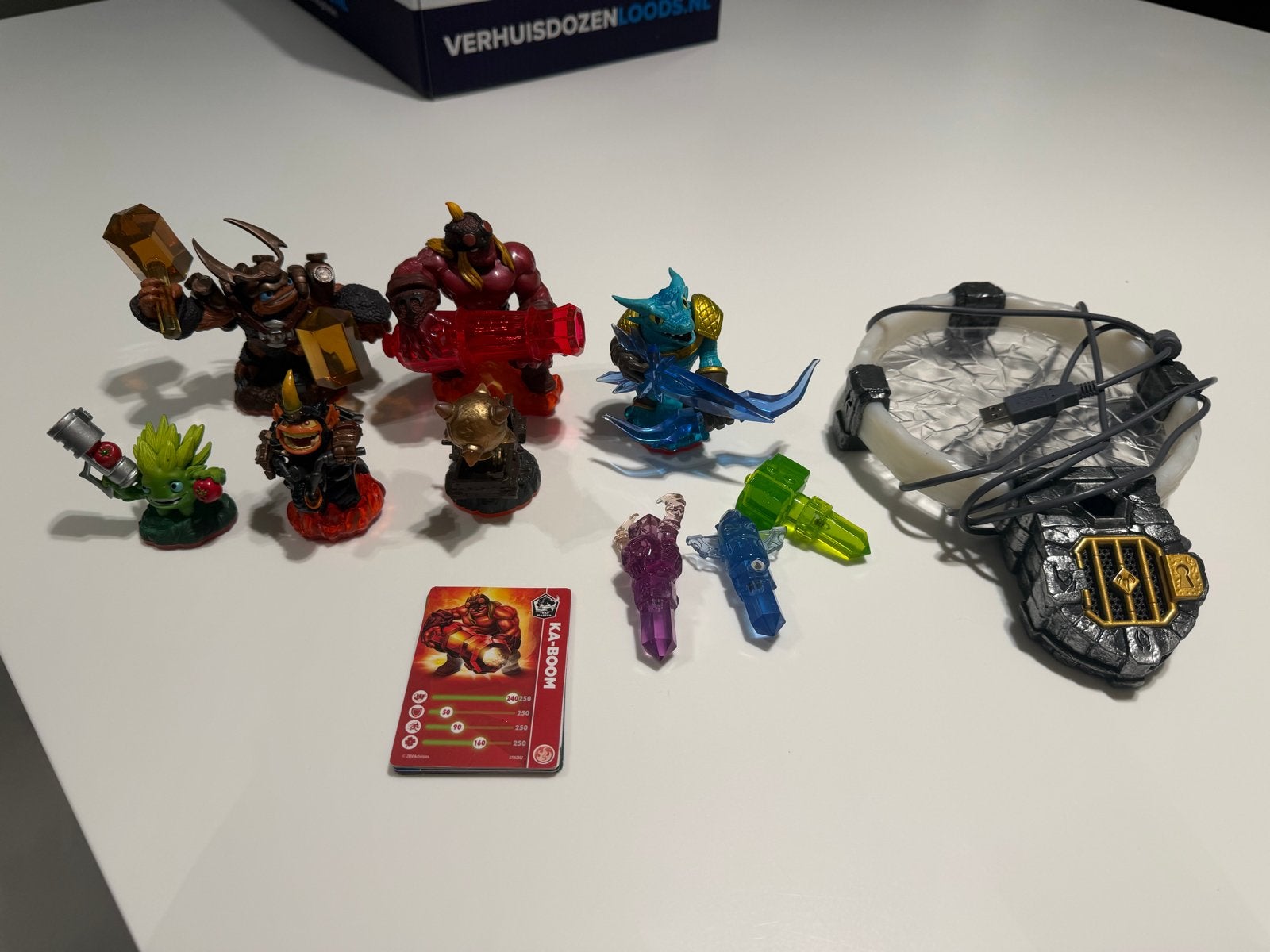 Skylanders Trap Team Starter Pack met extra figuren, Ophalen, Gebruikt