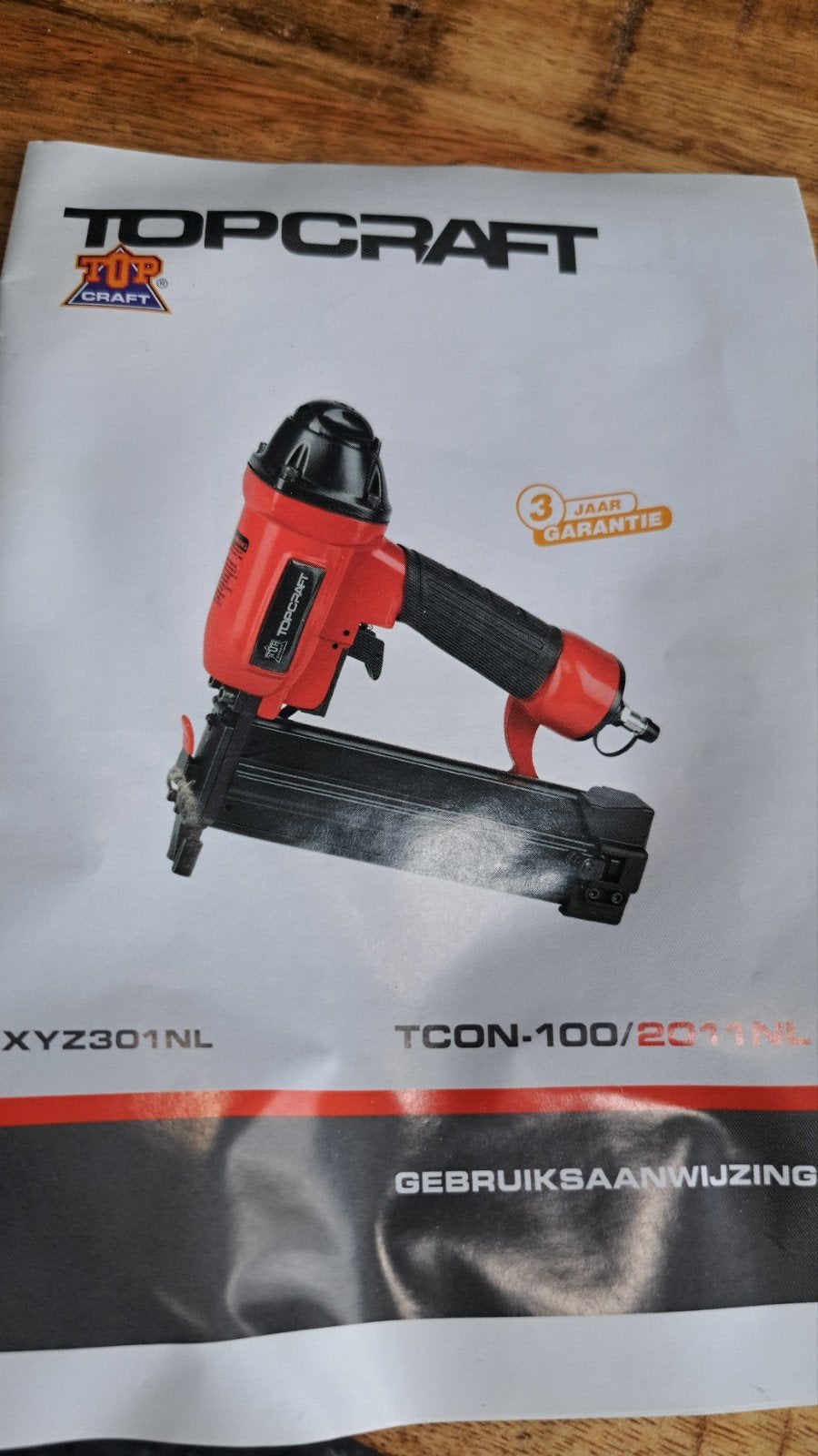 Topcraft Nagel/Nietpistool - Tacker, Ophalen, Gebruikt, Tacker/nietmachine, Overige merken