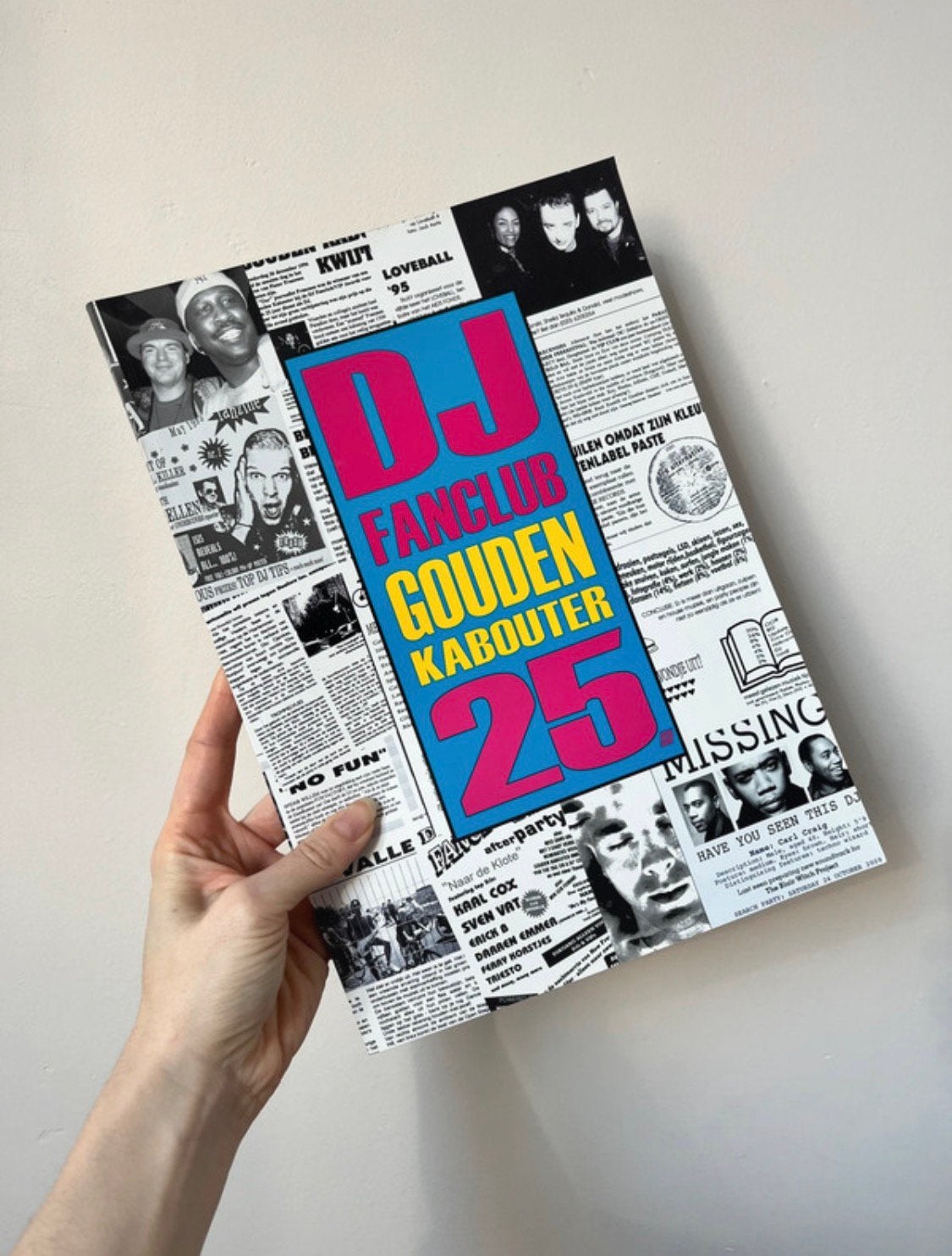 Gouden Kabouter 25-jarig jubileum DJ fanclub magazine, Boeken, Verzenden, Nieuw, Overige onderwerpen, Gouden Kabouter DJ Fanclub