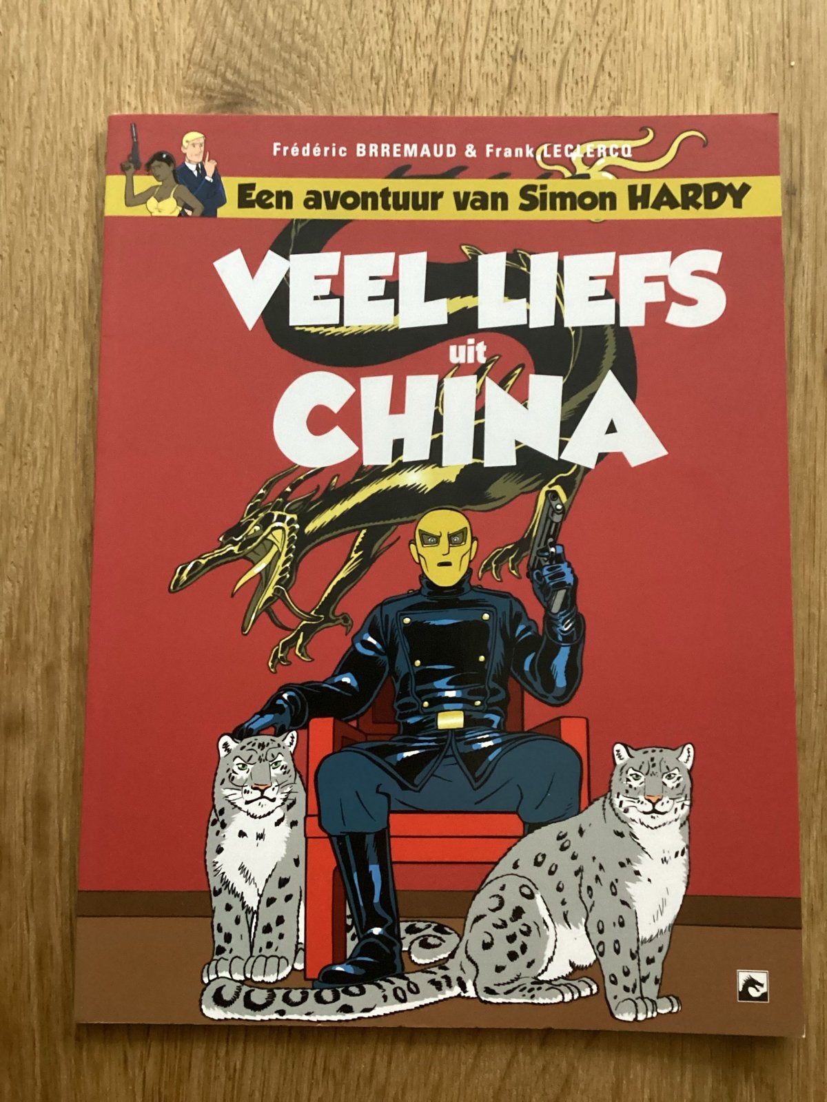 Veel Liefs uit China - Een avontuur van Simon Hardy, Eén stripboek, Ophalen of Verzenden, Zo goed als nieuw