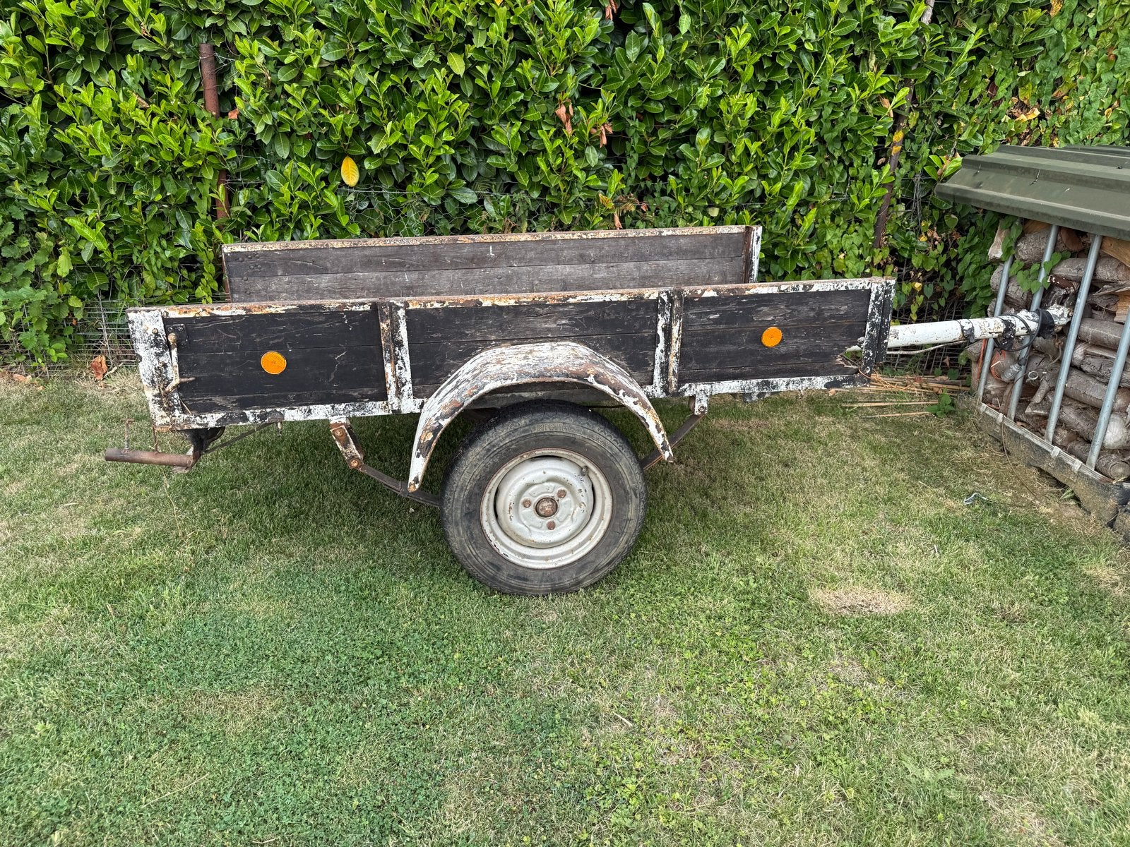Aanhangwagen 2x1 meter - Robuust en functioneel, Ophalen, Gebruikt