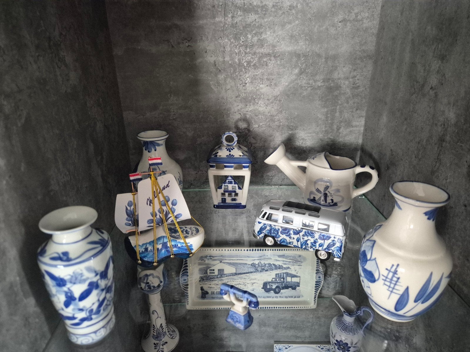 Grote collectie Delfts Blauw aardewerk, Ophalen of Verzenden