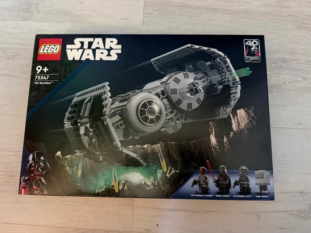 Lego Star wars set 75347 TIE Bomber (Sealed), Ophalen of Verzenden, Nieuw, Overige typen