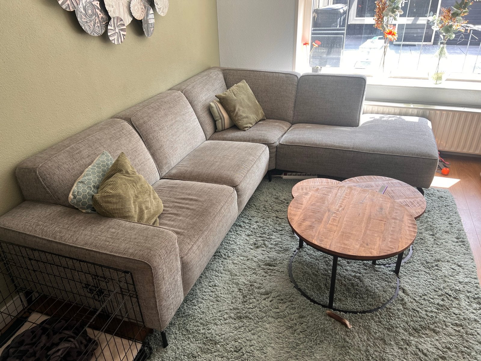 Loungebank Het Anker 270x240x80 cm, Huis en Inrichting, Banken | Bankstellen, Ophalen, 250 tot 300 cm, Gebruikt, Hoekbank