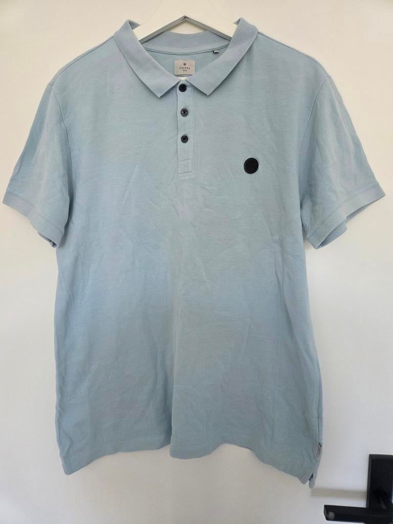 Costes polo shirt maat L - Lichtblauw, Maat 52/54 (L), Blauw, Ophalen of Verzenden, Zo goed als nieuw