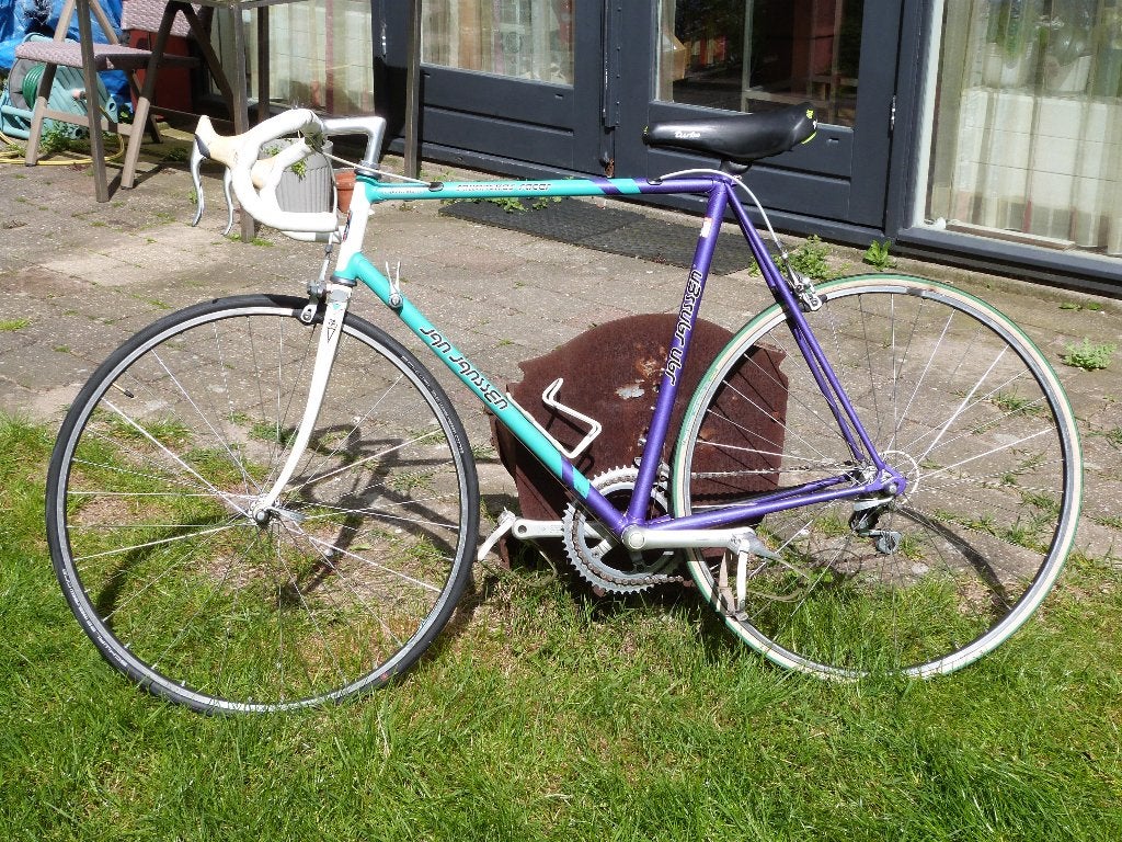 Jan Janssen Sallanches Racer vintage racefiets van Bontekoe, Gebruikt, 10 tot 15 versnellingen, Aluminium, Overige maten