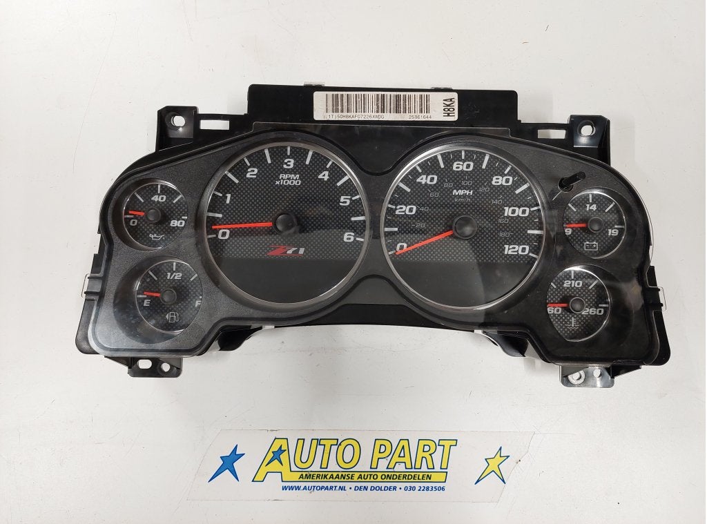 Chevrolet Suburban Dashboard klok 2007-2008, Auto-onderdelen, Gebruikt, Info@gm.com, Chevrolet, Ophalen of Verzenden