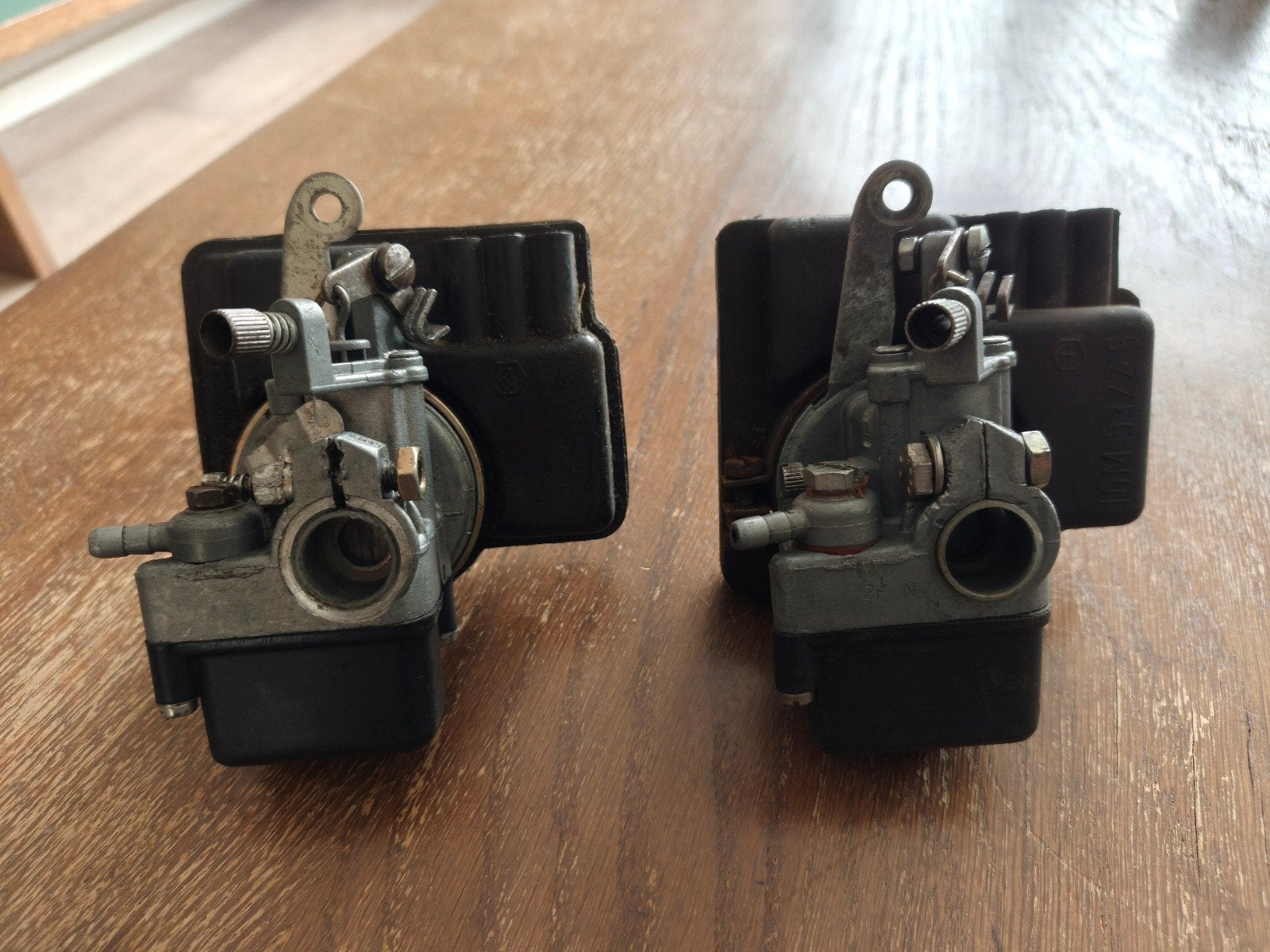 Dellorto Carburateurs 10/7 met luchtfilter voor Vespa Ciao, Ophalen of Verzenden, Gebruikt, Carburateur, Dellorto