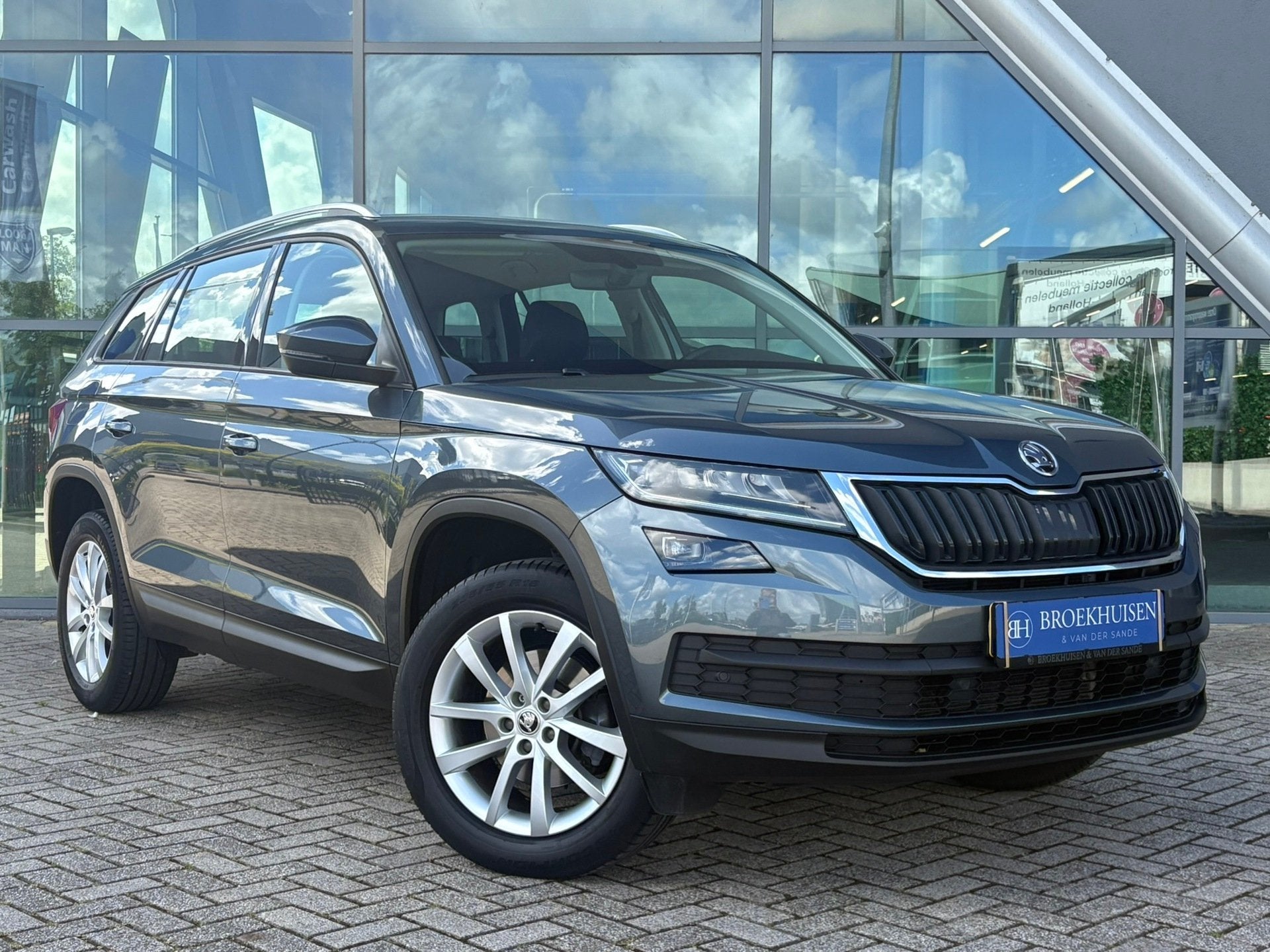Skoda Kodiaq 1.5 TSI Business Edition 150pk Camera / Navigat, Auto's, Voorwielaandrijving, Dealer onderhouden, 4 cilinders, 150 pk