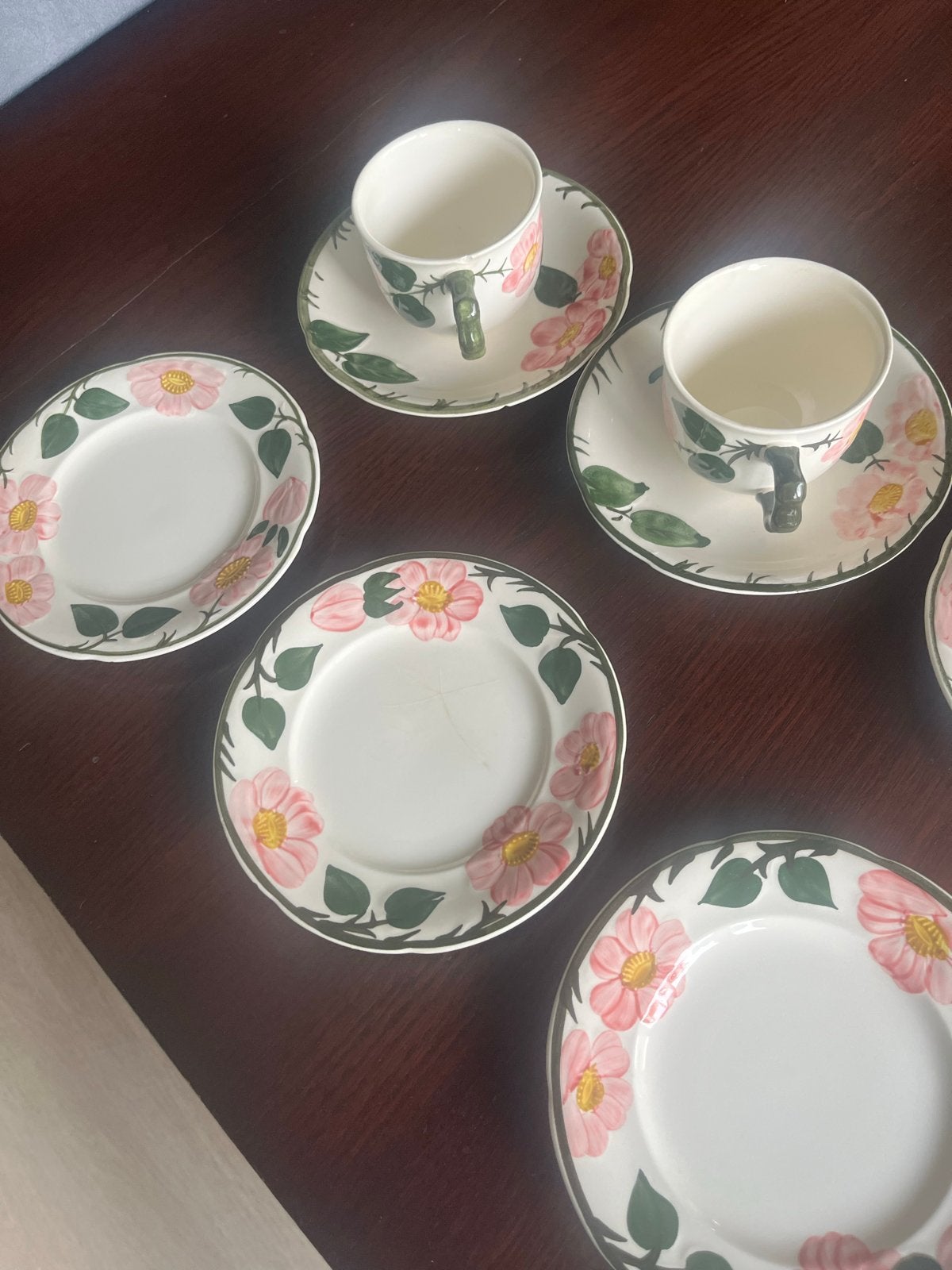 Villeroy & Boch Wild Rose Servies - 4 kop en schotels, Ophalen of Verzenden