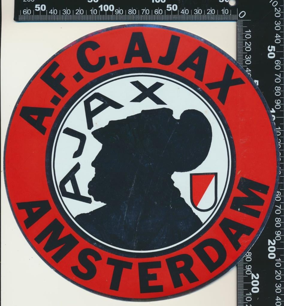 Sticker: AFC Ajax - Amsterdam (6), Ophalen of Verzenden, Zo goed als nieuw, Sport