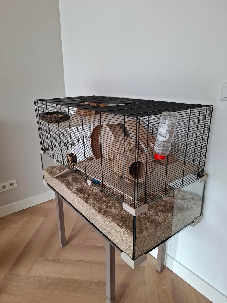 Ferplast Hamster kooi KARAT 100 + toebehoren, Minder dan 60 cm, Kooi, Minder dan 75 cm, Ophalen of Verzenden